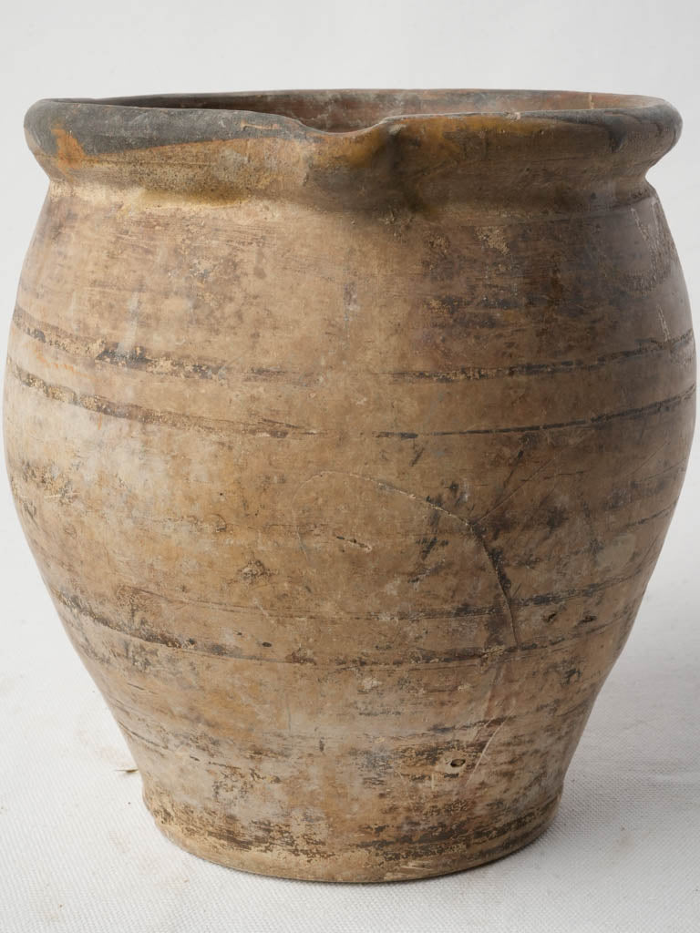 Earthy palette vase, terracotta jug  