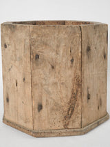 Distressed French beehive, natural finish