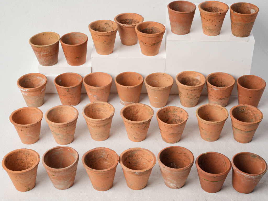 Artisanal small-scale terracotta vessels