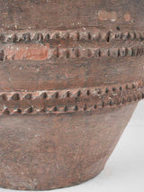 Natural patina Spanish sandstone cachepot