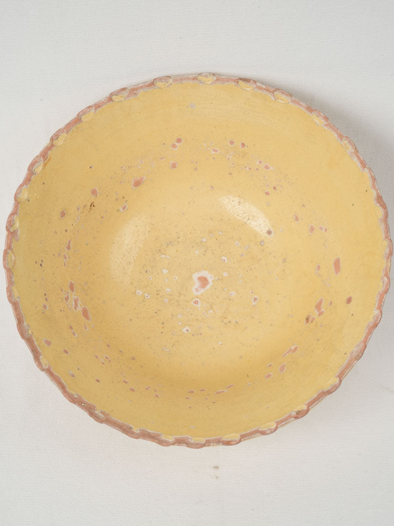 Unique 19th century yellow French tian