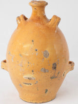 18th century conscience jug - yellow 15"
