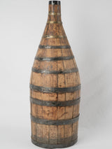 Old-world French wine cask