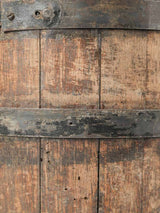 Classic oak vintage wine vessel