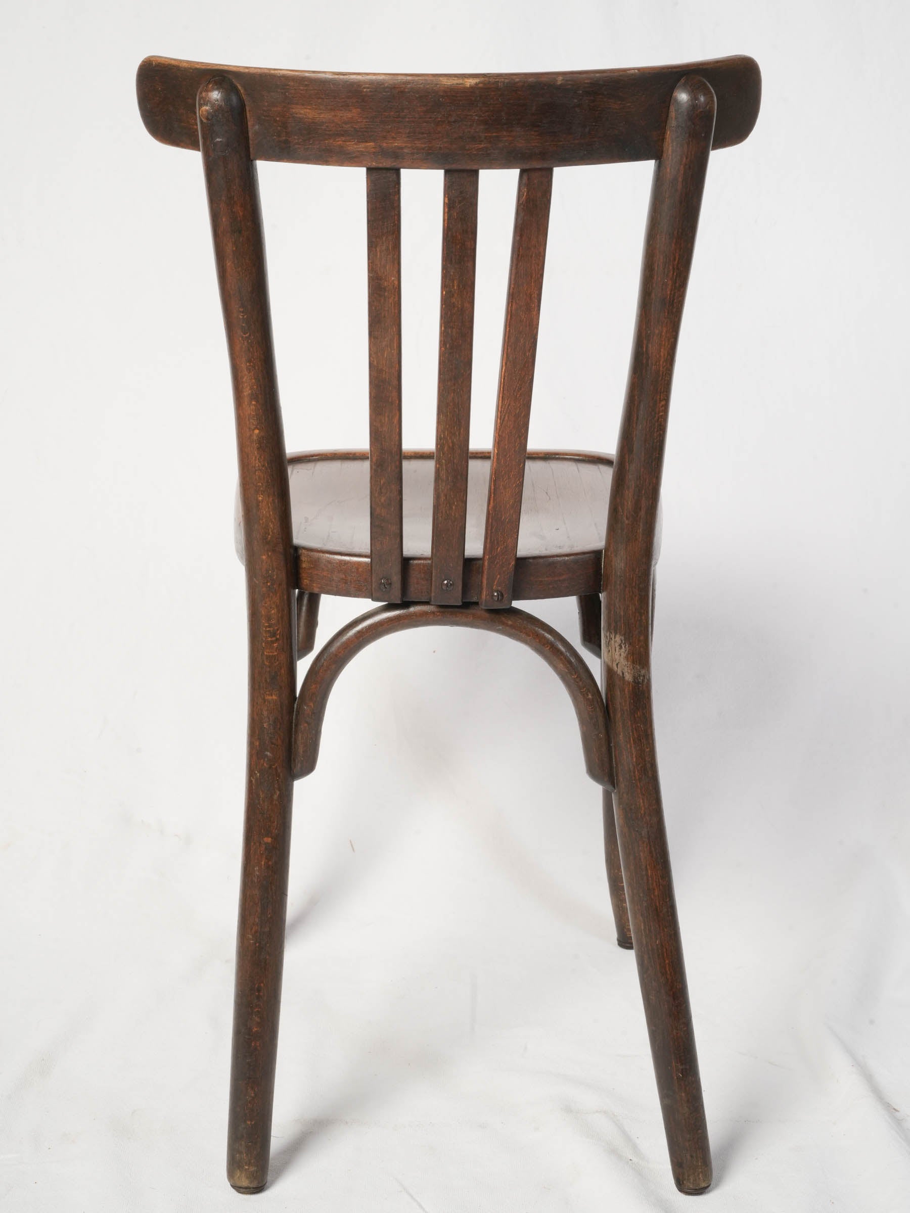 Set of Twelve French Bentwood Café Chairs, Early 20th Century