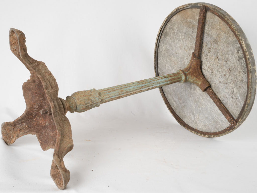 Authentic French cast iron furniture