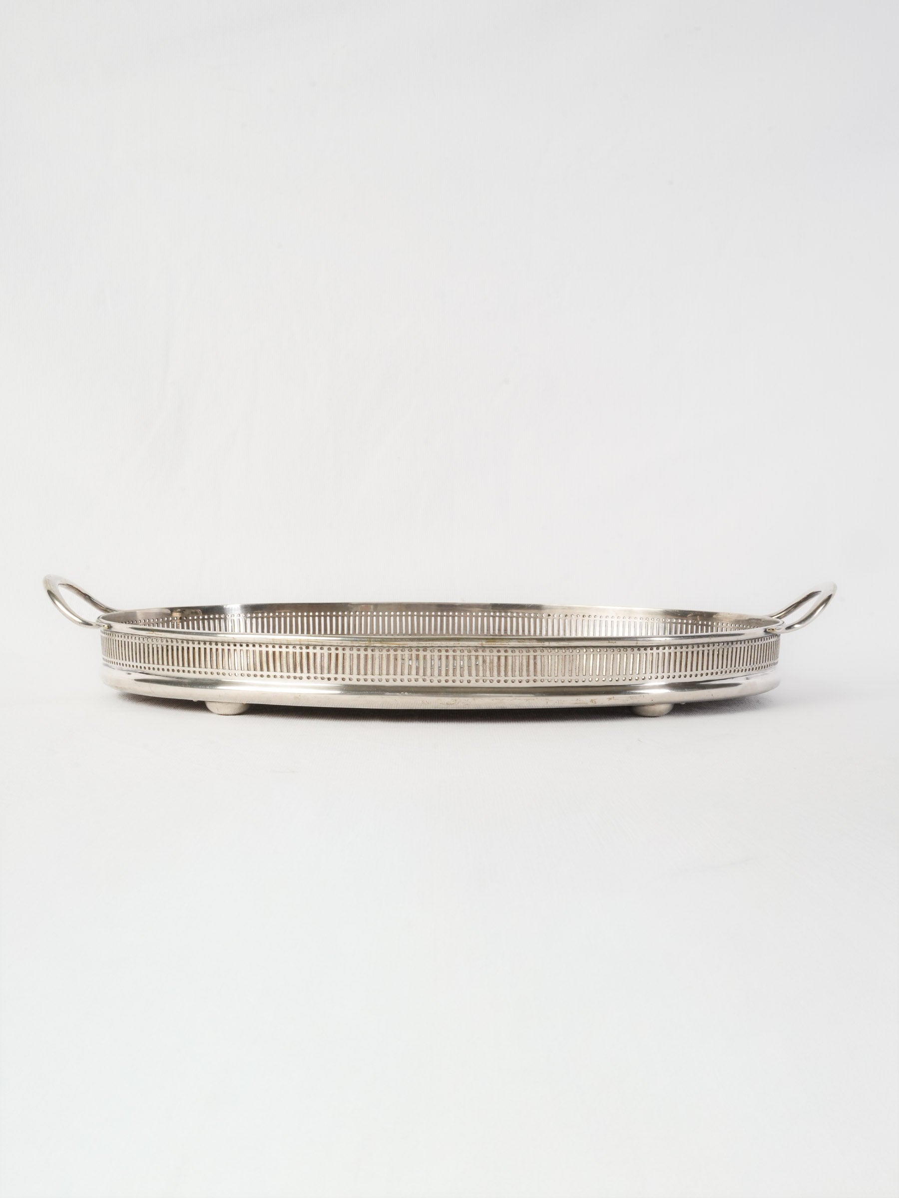 Luxurious monogrammed English platter  