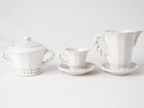 Emile Tessier coffee service w/ pearl detail