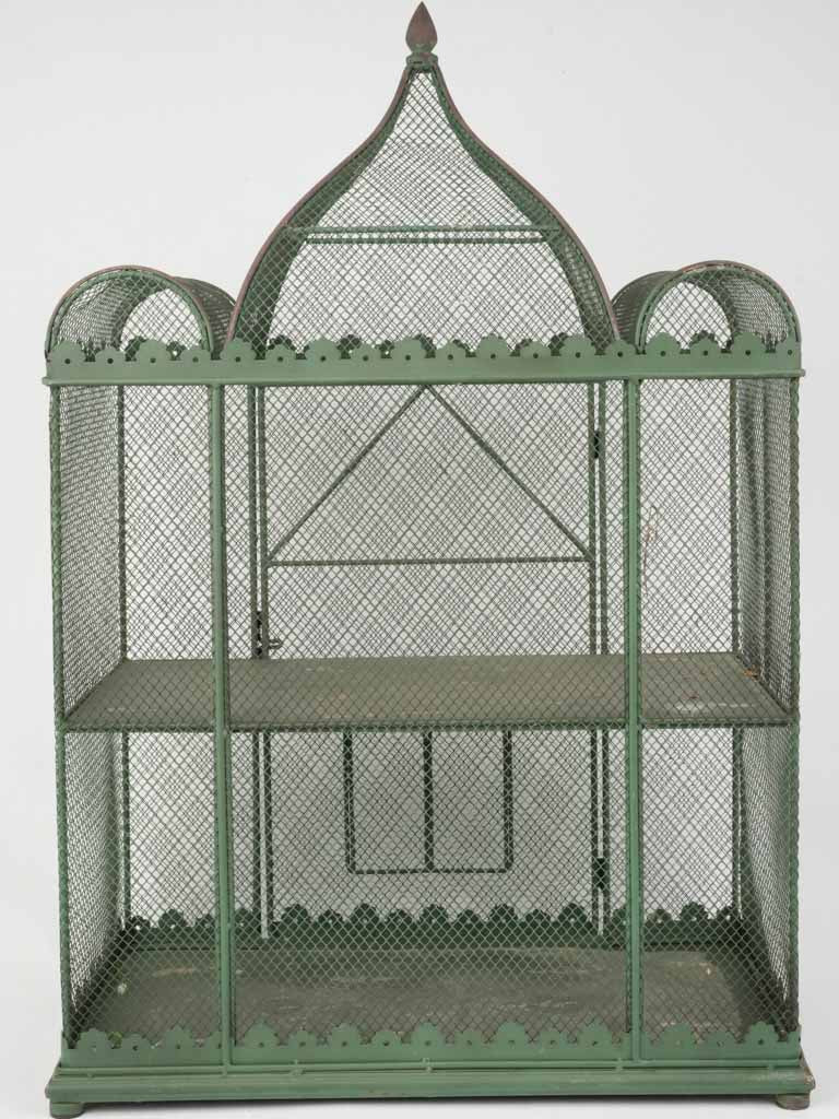 Elegant French Birdcage with Scalloped Edges