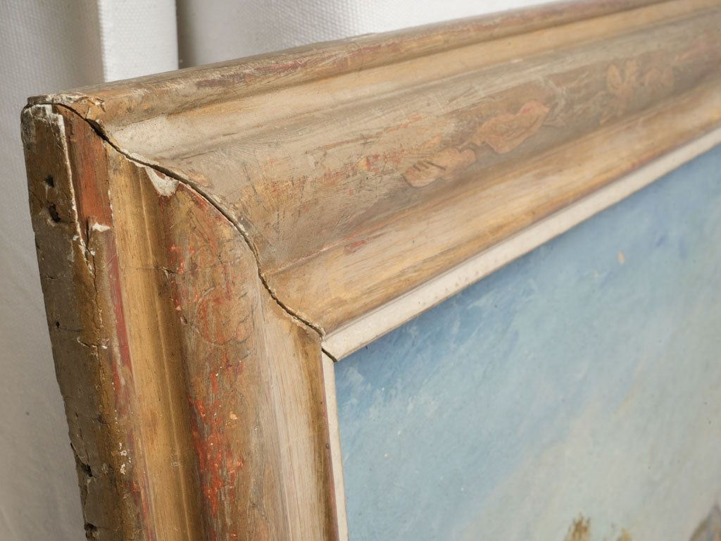 Early 20th-Century Oil on Canvas of a Provençal Landscape near the Étang de Berre - 25½" x 32¾"