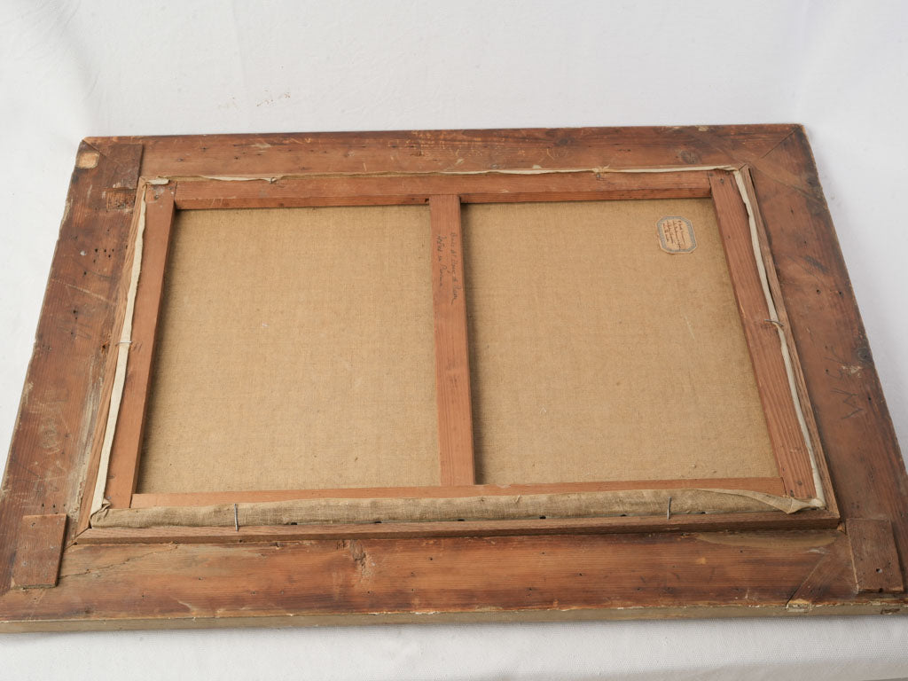 Early 20th-Century Oil on Canvas of a Provençal Landscape near the Étang de Berre - 25½" x 32¾"