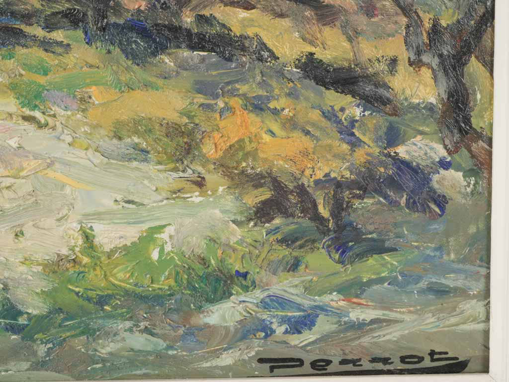 Sunlit Provençal scene artwork  