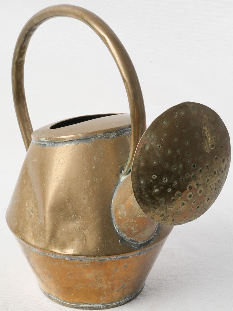 Early 20th Century Copper Watering Can w/ Elegant Handle - 16½"