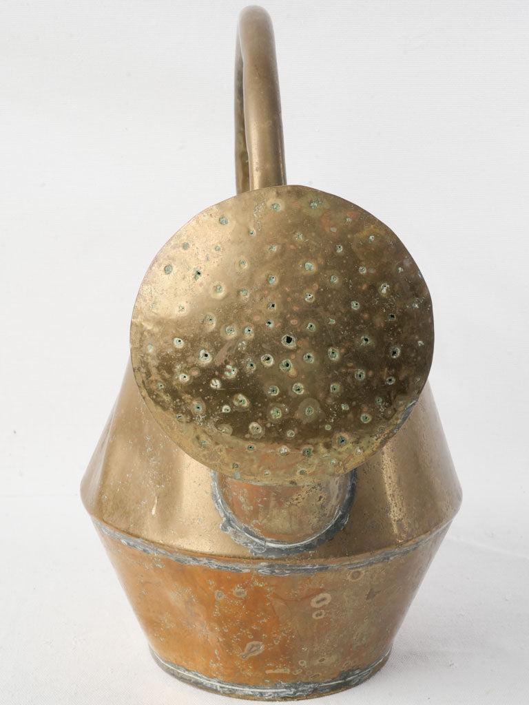 Modernist copper watering piece