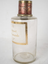 Vintage French Alcool de Lavande jar
