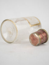 Time-worn French lavande storage jar