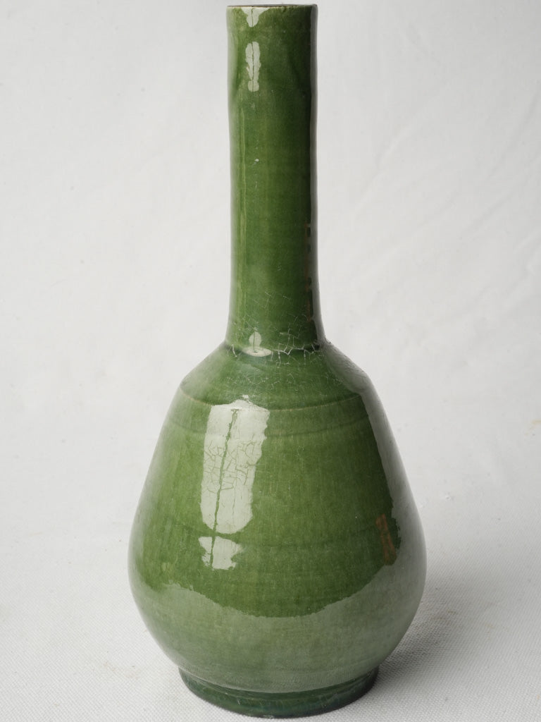 Craquelure finish decorative soliflore vase   