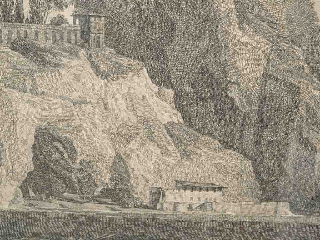 Departure for Fishing –  Engraving after Claude Joseph Vernet - 18" x 24½"