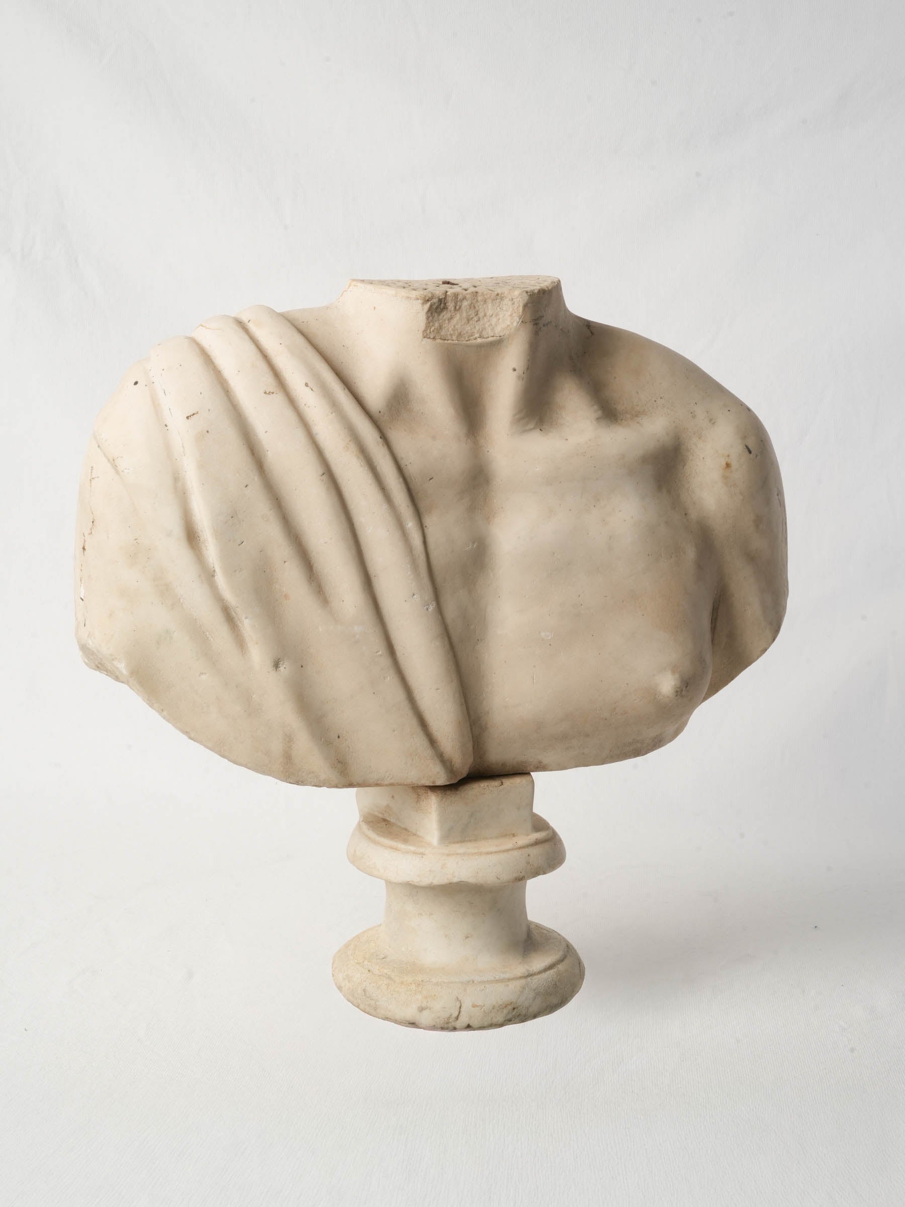 Exceptional Antique Marble Bust Fragment