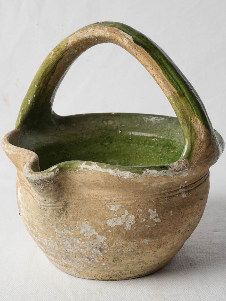 Exquisite terracotta seille jug