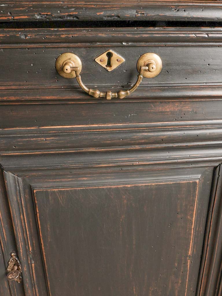 Antique French oak cabinet