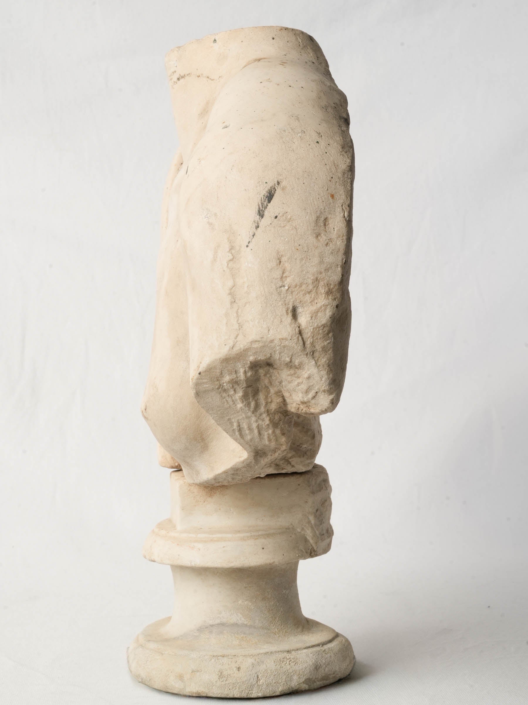 Timeless Carrara Marble Torso Art