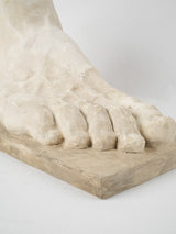Timeless, large-scale French foot sculpture