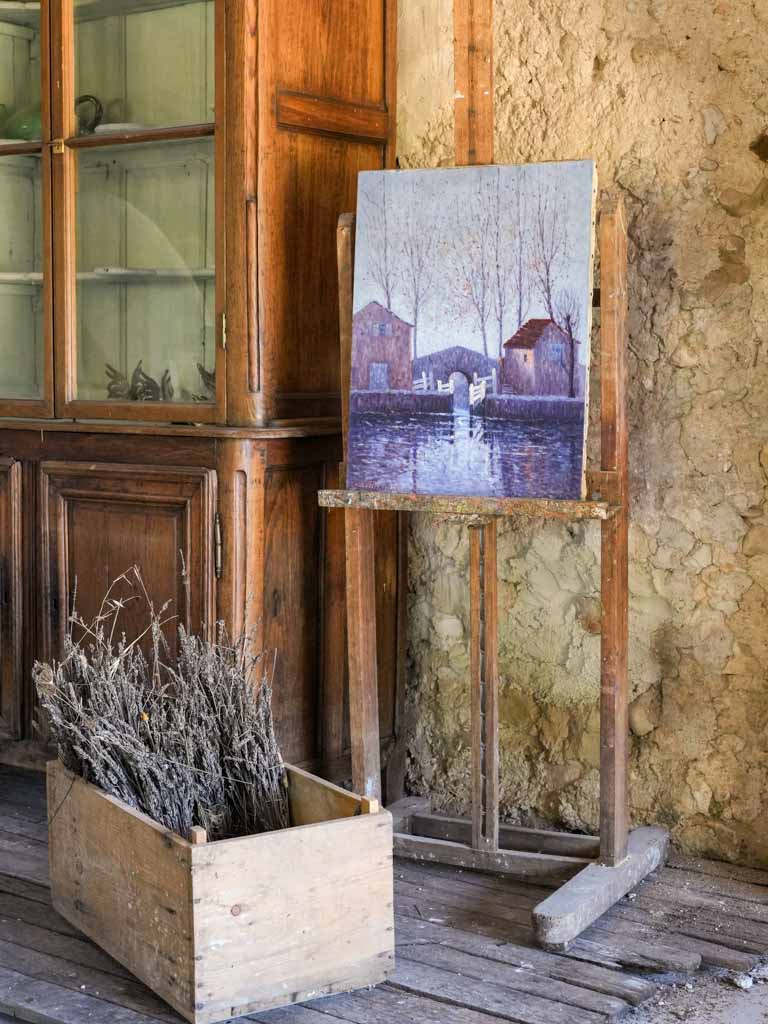 Historical post-Impressionist canvas art.