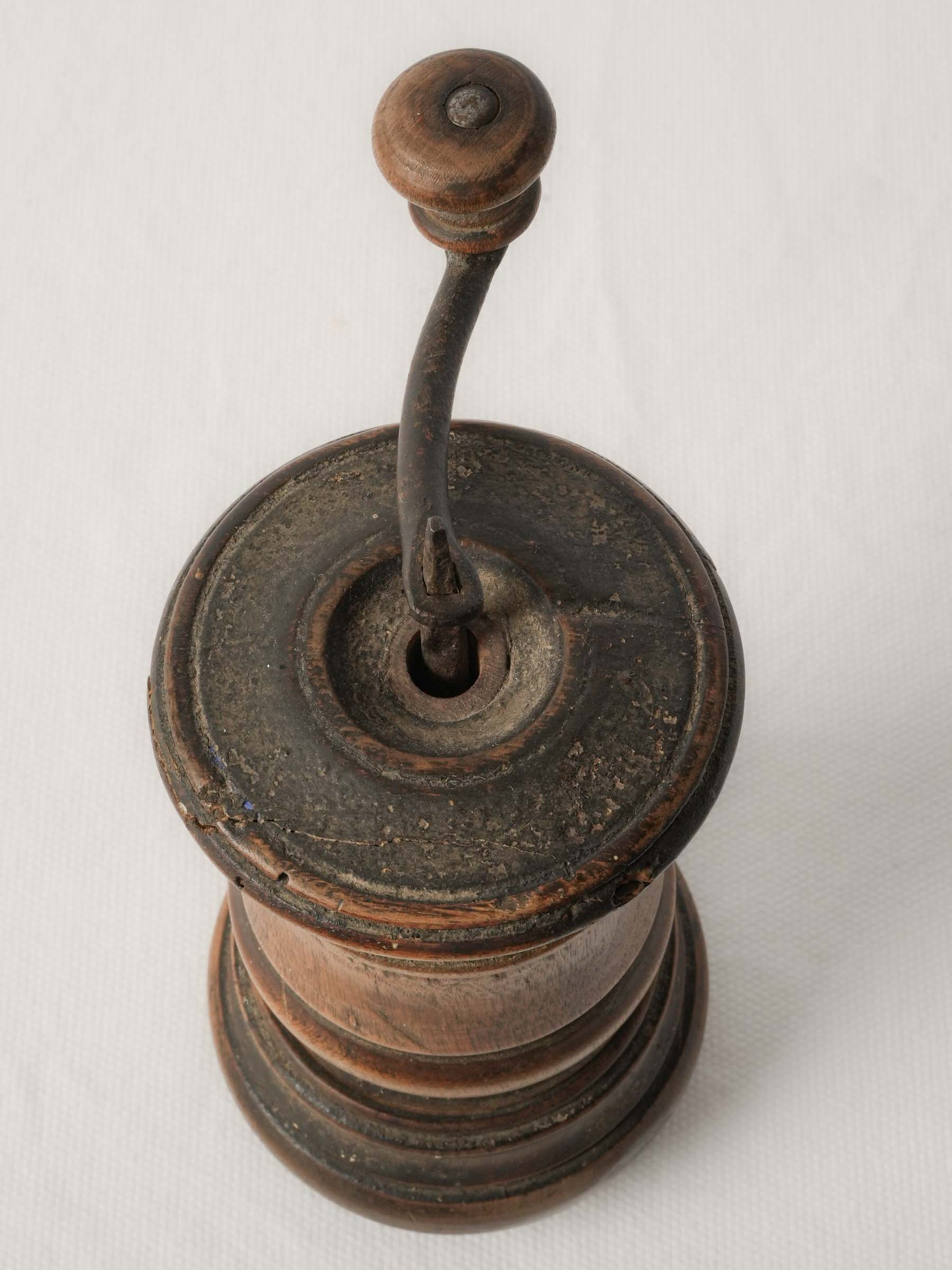 Authentic aged treenware piece
