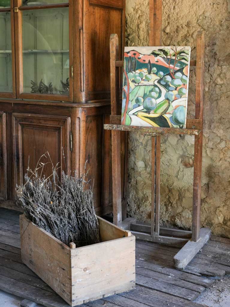 Provençal colorful canvas art