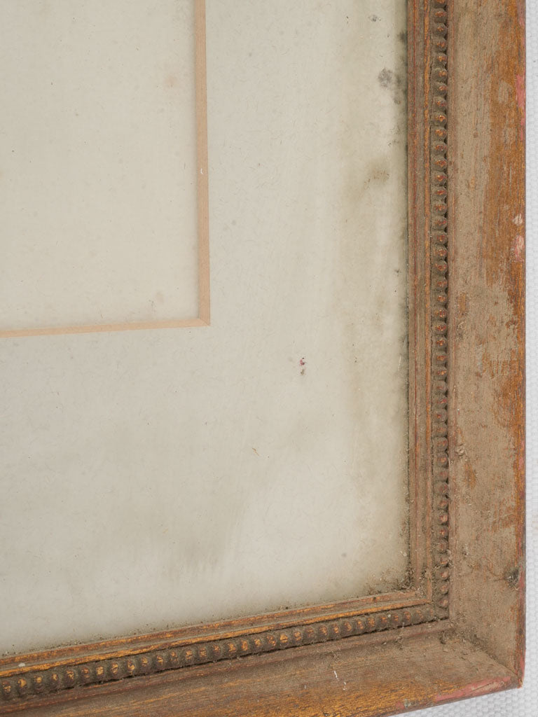 Framed Graphite Drawing of Socrates Late 19th or Early 20th Century - 20¾" x 16½"