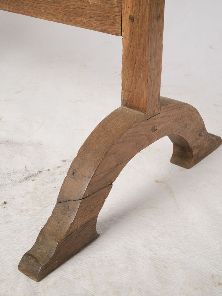 Early 20th-Century French Oak Winegrower’s Tilt-Top Table - 27¼" x 39½"