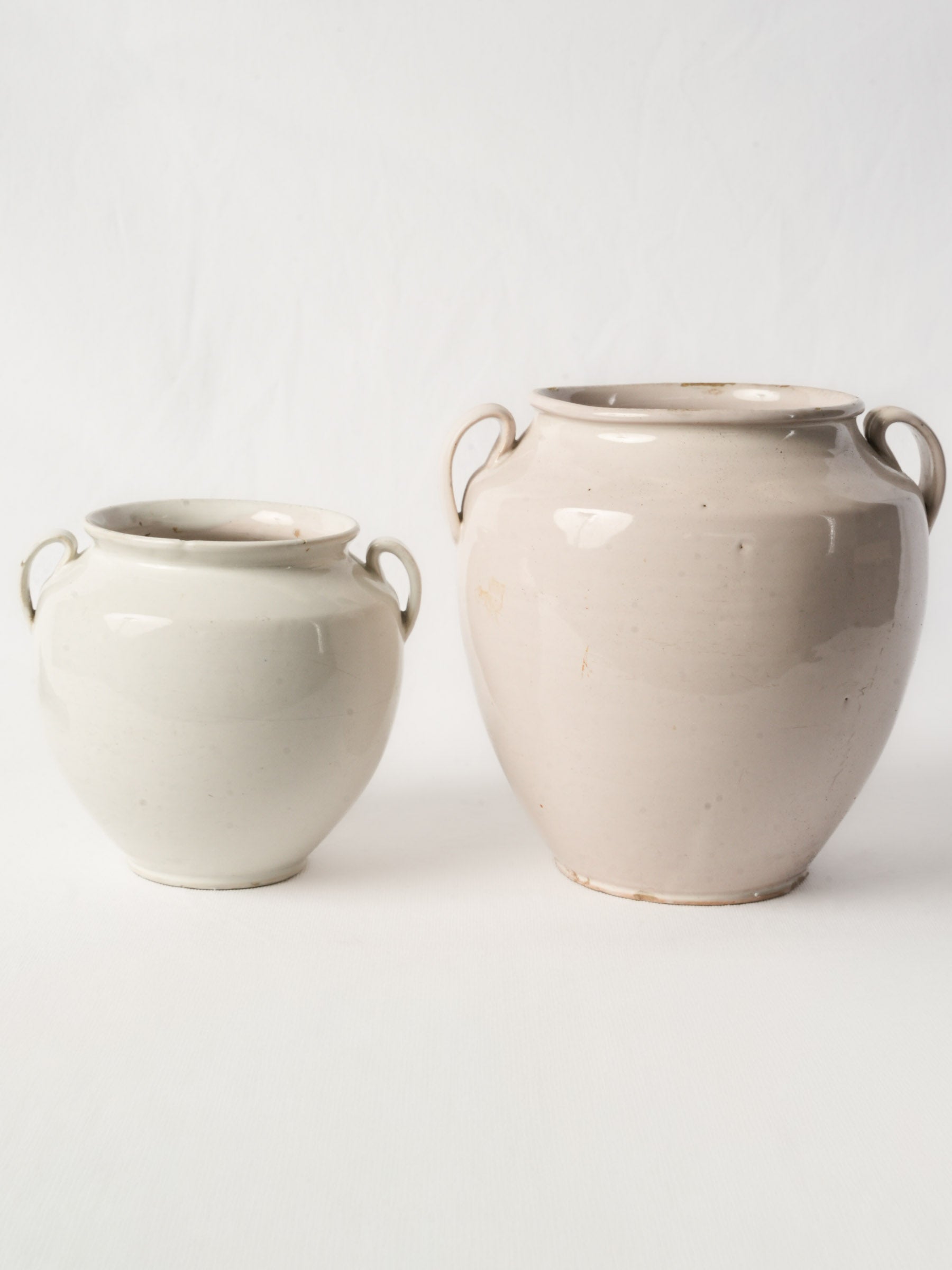 Rustic charming French confit vessels  