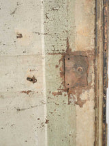 Delicate scroll-framed canvas Italian door