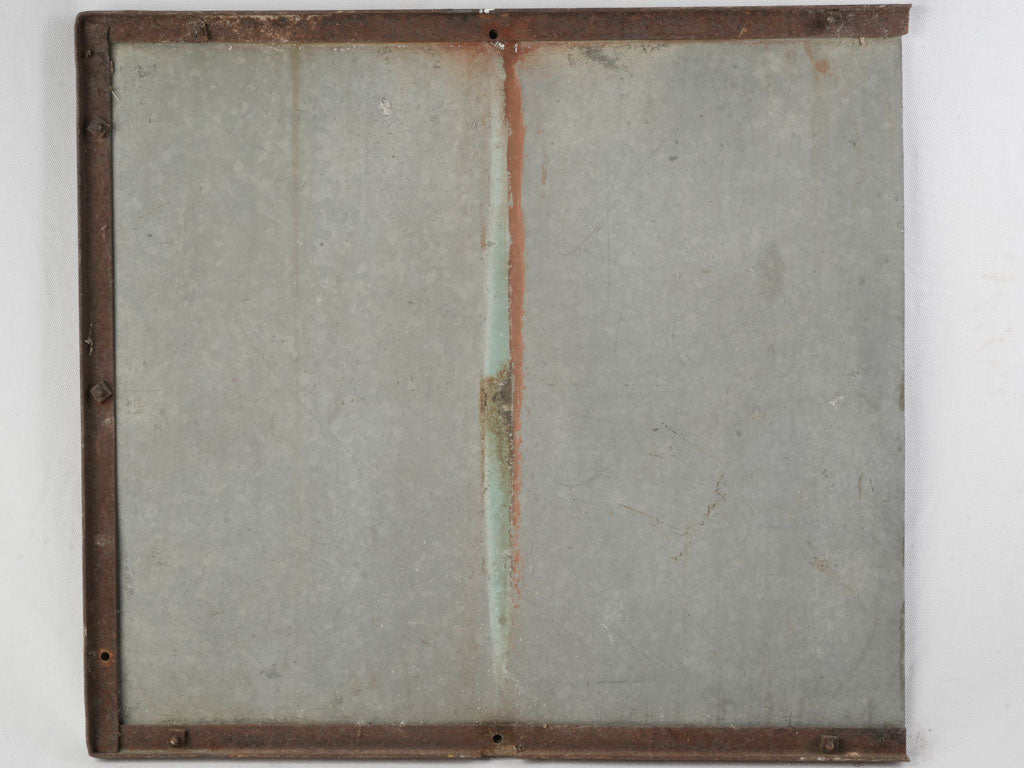 Shadowed lettering antique shop sign  