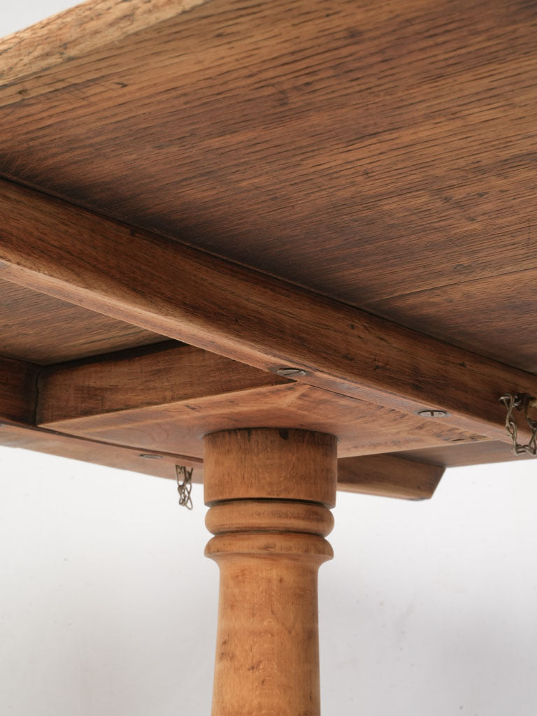Authentic mid-century pedestal table  