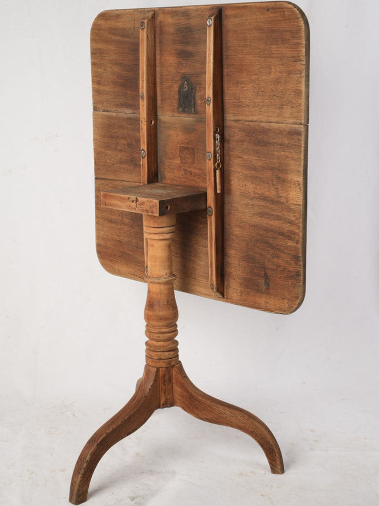 Raw natural finish French table  
