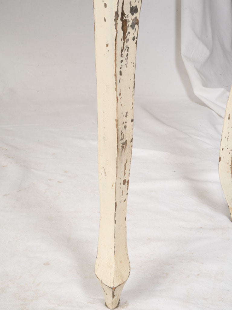 Narrow silhouette console table