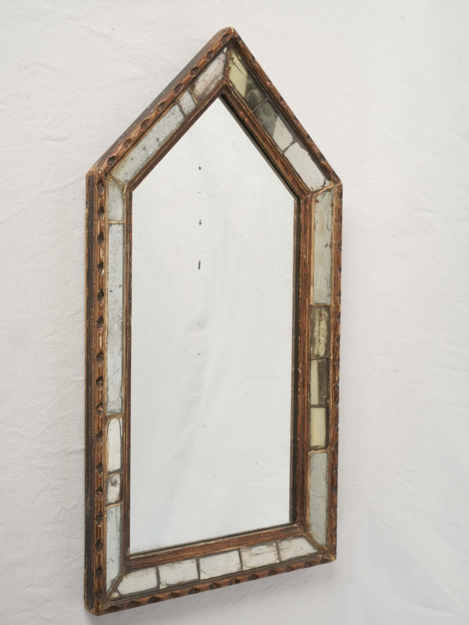 Slender architectural silhouette mirror  