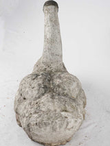 Large early 20th century garden sculpture of a swan 33½"