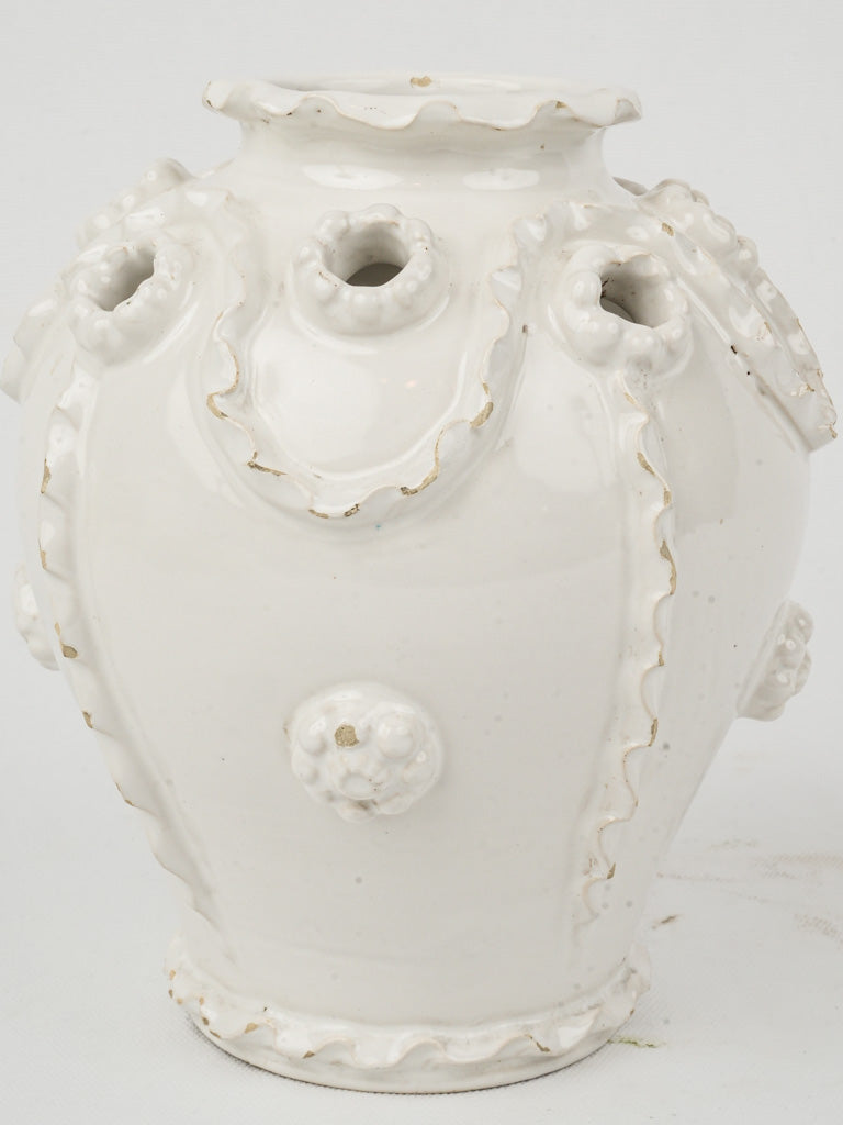 Elegant Emile Tessier tulipiere vase