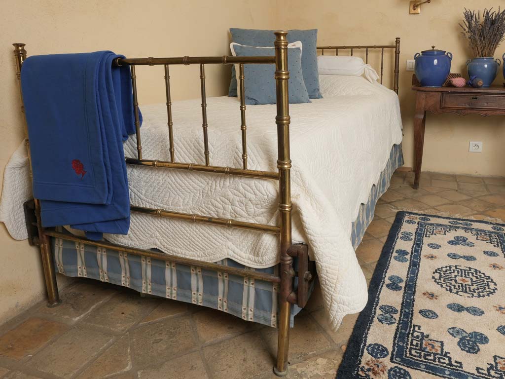Pair of Single Brass Bedframes - Napoleon III