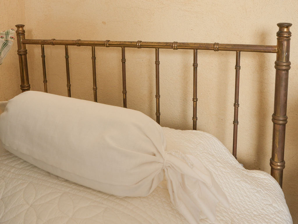 Pair of Single Brass Bedframes - Napoleon III
