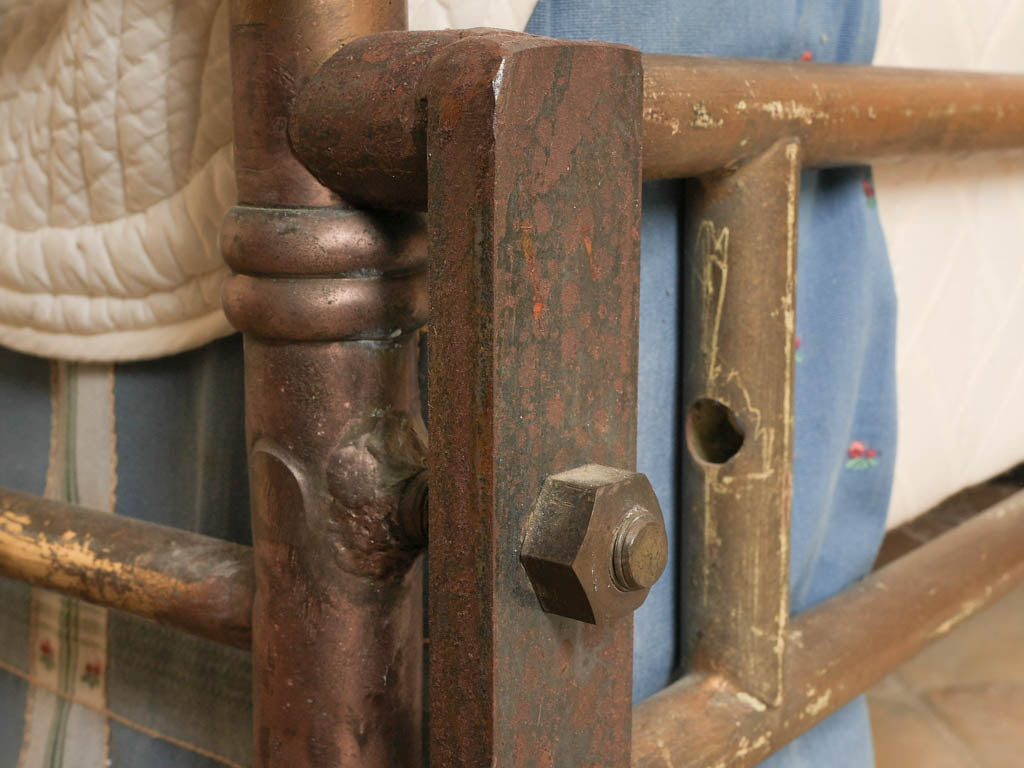 Pair of Single Brass Bedframes - Napoleon III