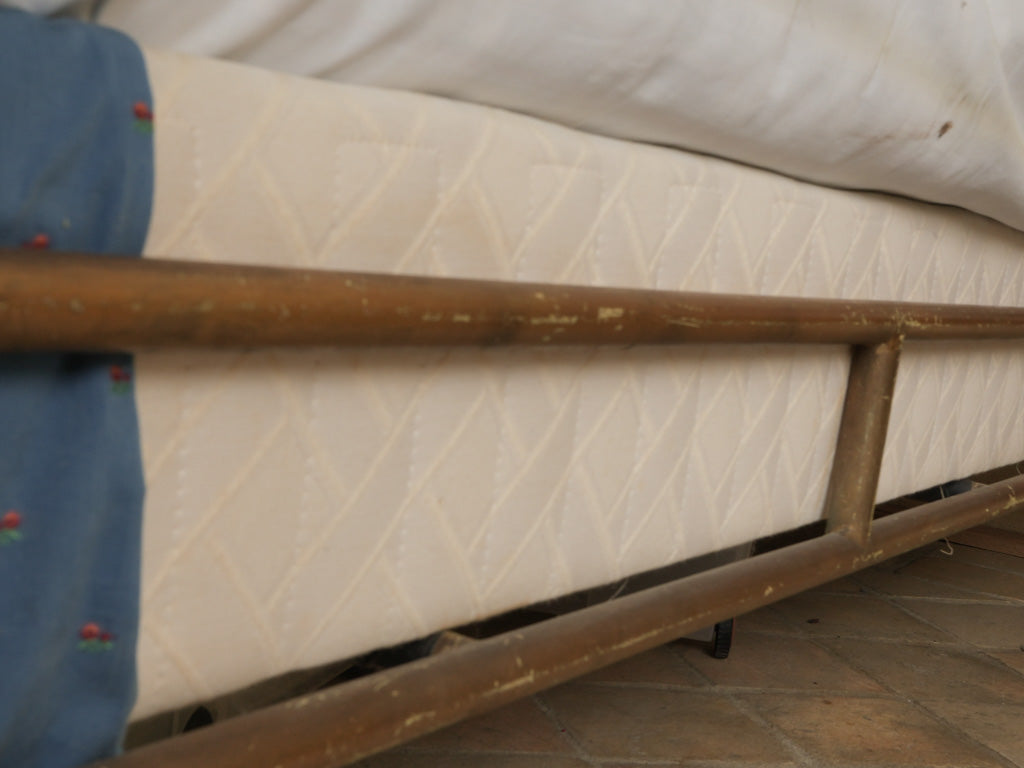 Pair of Single Brass Bedframes - Napoleon III