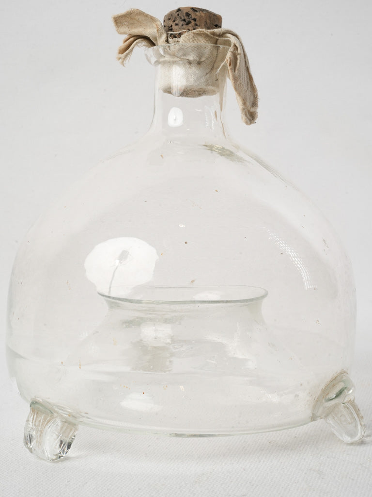 Artisanal mouth-blown insect trap  