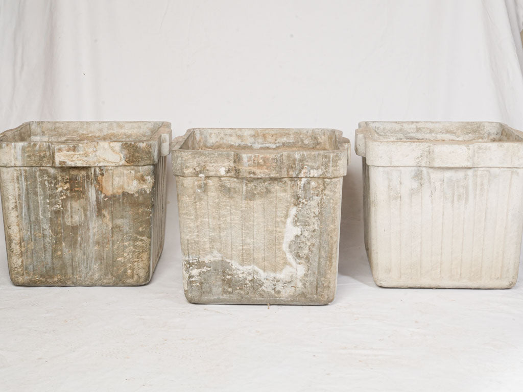 Stone grey Guhl planters collection  