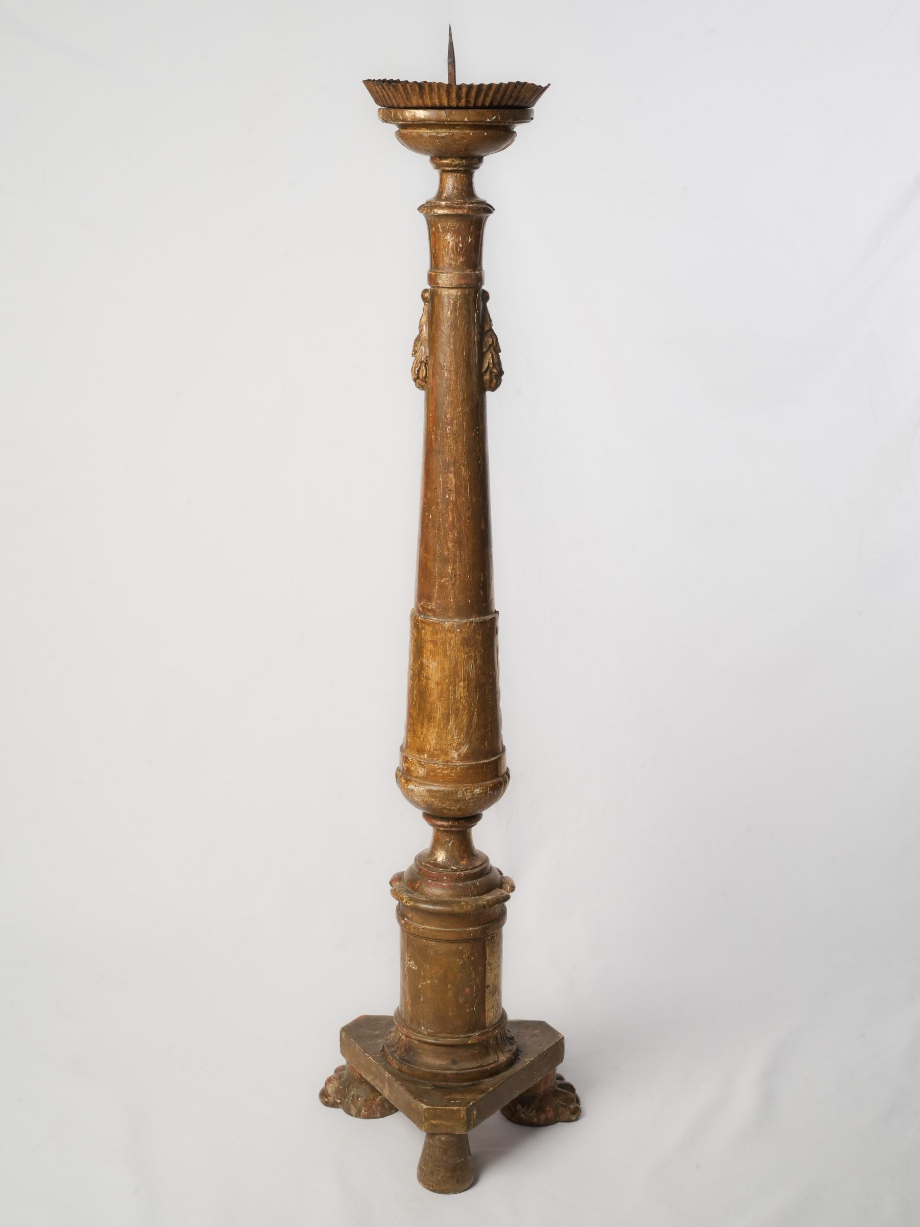 Dramatic architectural accent torchère