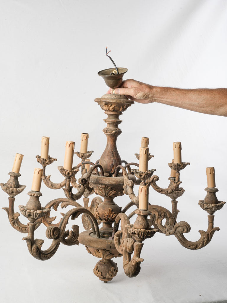 Elegant candle-style chandelier fixture  