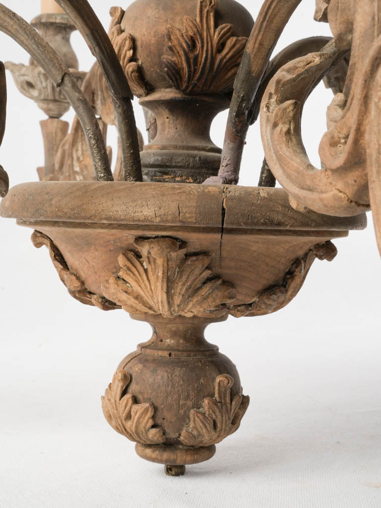 Heritage French oak chandelier piece  